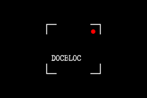 Camcorder shooting square with red recording dot in the right.