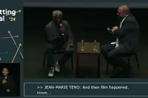 Keynote: Jean Marie-Teno (interviewed by Orwa Nyrabia) Thumbnail