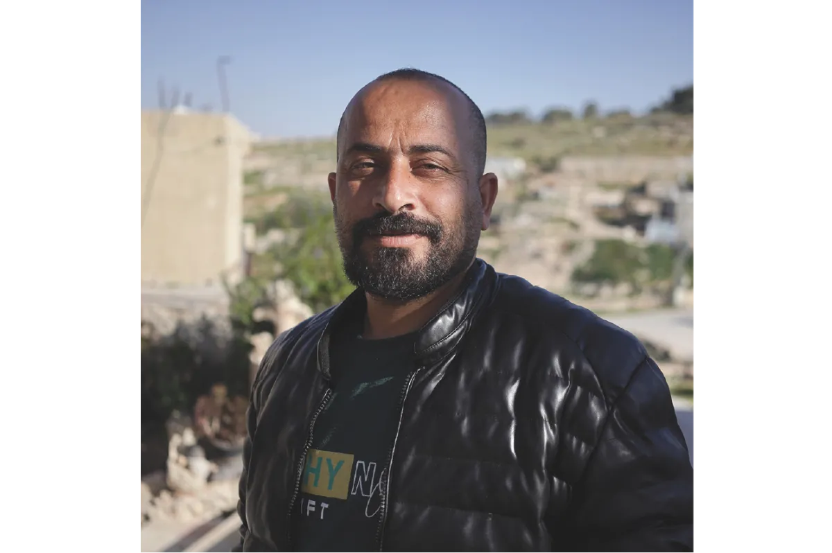 Portrait of No Other Land co-director Hamdan Ballal.